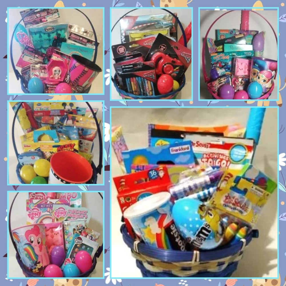 Bamboo Easter Gift Basket